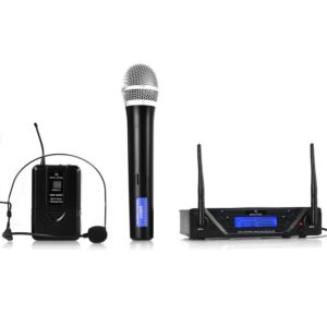 Bezdrátový mikrofonní set Malone UHF-450 Duo