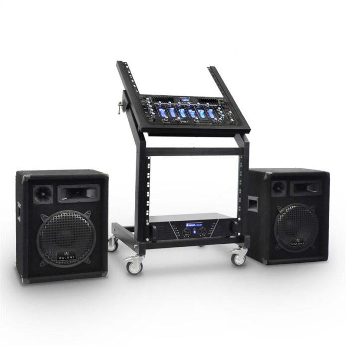 Electronic-Star DJ reproduktorový set Rack Star Series Mercury Beat 100 lidí