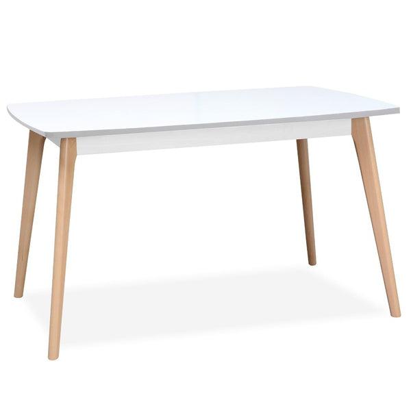 Jídelní stůl Endever 130x76x85 cm (bílá