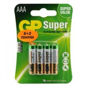 Alkalické baterie baterie gp ultra alkaline