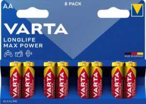 Alkalické baterie baterie varta max tech