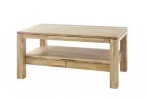 Konfereční stolek - dřevěný konferenční stolek alkor - 115x54x70 (dub
