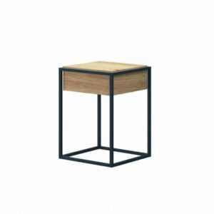 Konfereční stolek - dřevěný konferenční stolek duva vysoký (dub)