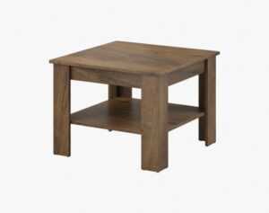 Konfereční stolek - dřevěný konferenční stolek gete - čtverec (dub burgundský)