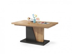 Konfereční stolek - dřevěný konferenční stolek rozkládací flox 2 (dub artisan