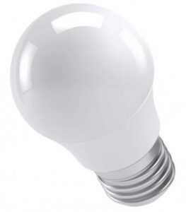 LED žárovky emos zq1111 led žárovka classic mini globe 4w e27 neutrální bílá