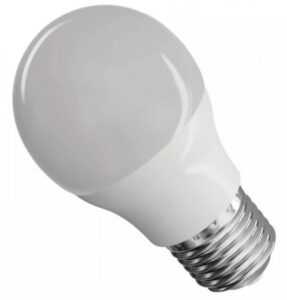 LED žárovky emos zq1130 led žárovka classic mini globe 8w e27 teplá bílá