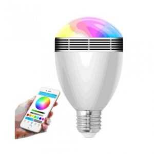 LED žárovky smart bluetooth žárovka x-site bl-06g + 2 barevné led žárovky pou