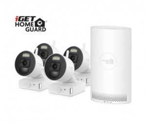 Zabezpečovací systém kamerový systém iget homeguard hgnvk88004p