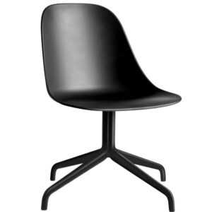 Černá plastová konferenční židle MENU HARBOUR