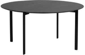 Černý dubový konferenční stolek ROWICO SPENCER 90 cm