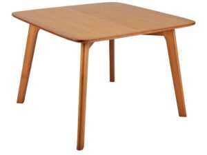 Scandi Hnědý bambusový konferenční stolek Orwena 50 x 50 cm