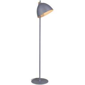 Šedá kovová stojací lampa Halo Design Arhus 116 cm