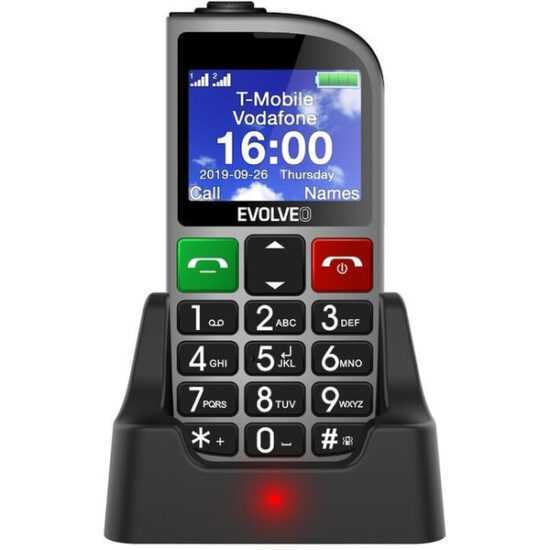 Tlačítkový telefon pro seniory Evolveo EasyPhone FM