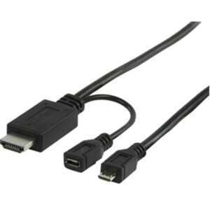 Valueline kabel MHL microUSB-HDMI
