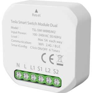 Chytrý vypínač Tesla Smart Switch Module Dual
